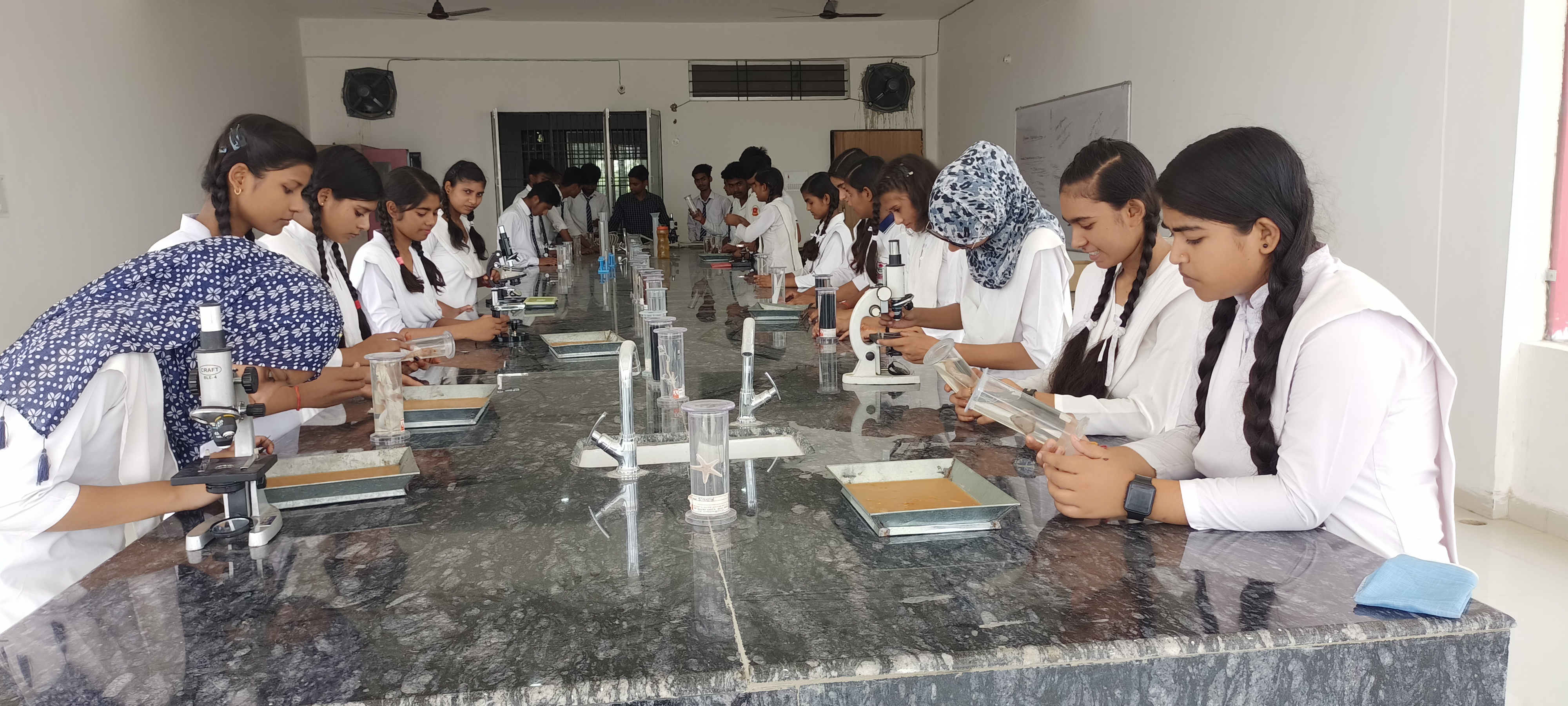 DSSSGIA school building in Ambedkar Nagar Uttar Pradesh